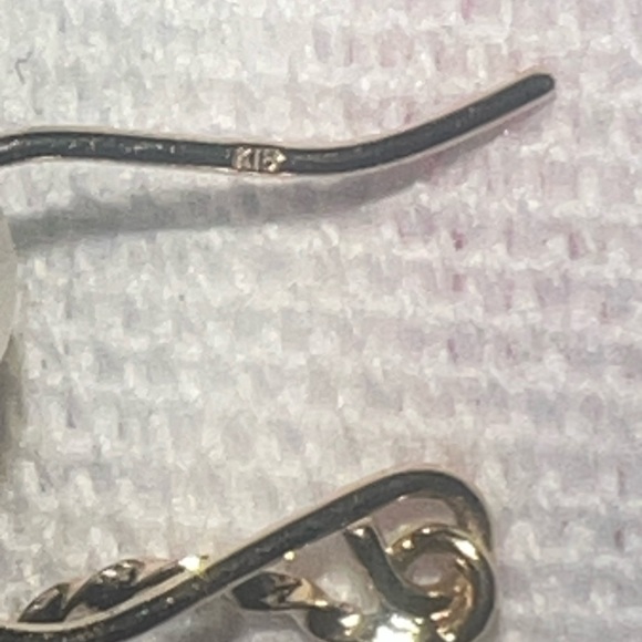 Gold earrings - Picture 4 of 5